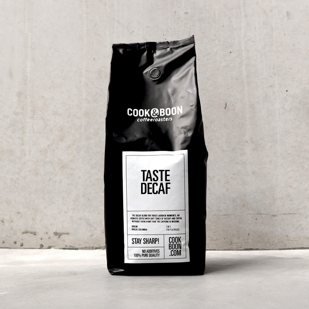 Decaf koffiebonen zonder caffeine - Cook & Boon